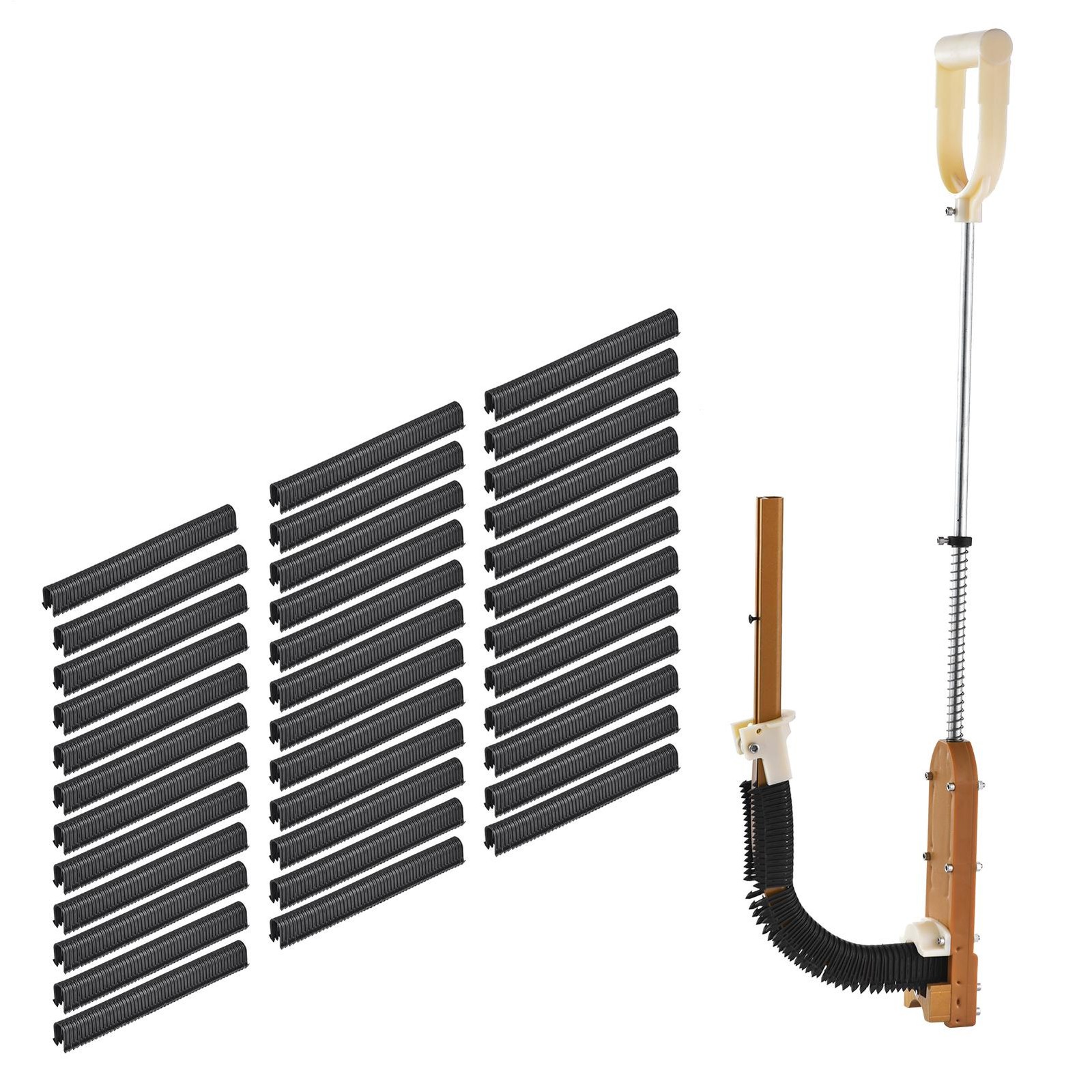 PEX Pipe Stapler with 1980 Pcs Foamboard Pex Foam Stapler Kit