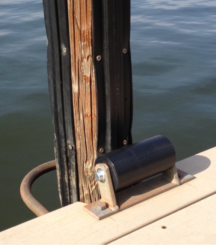 Piling-Guard dock or pier protector and bumper - 11 foot long strips