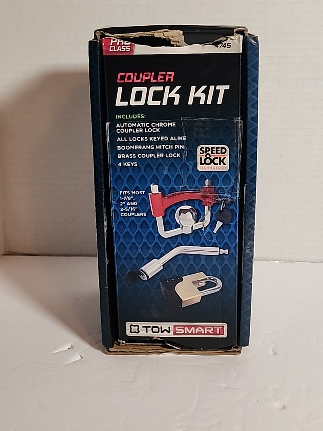 TowSmart Pro Class Heavy-Duty Coupler Lock Kit
