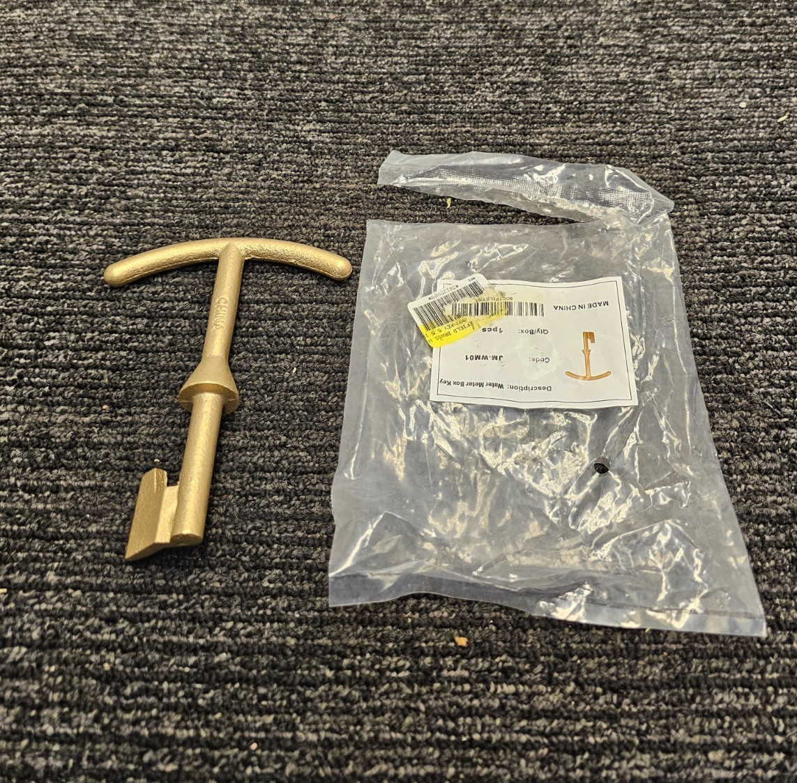 (QTY 2) JM-WM01 Water Meter Box Key Cover/Lid Opening Tool Water Meter Box Key,