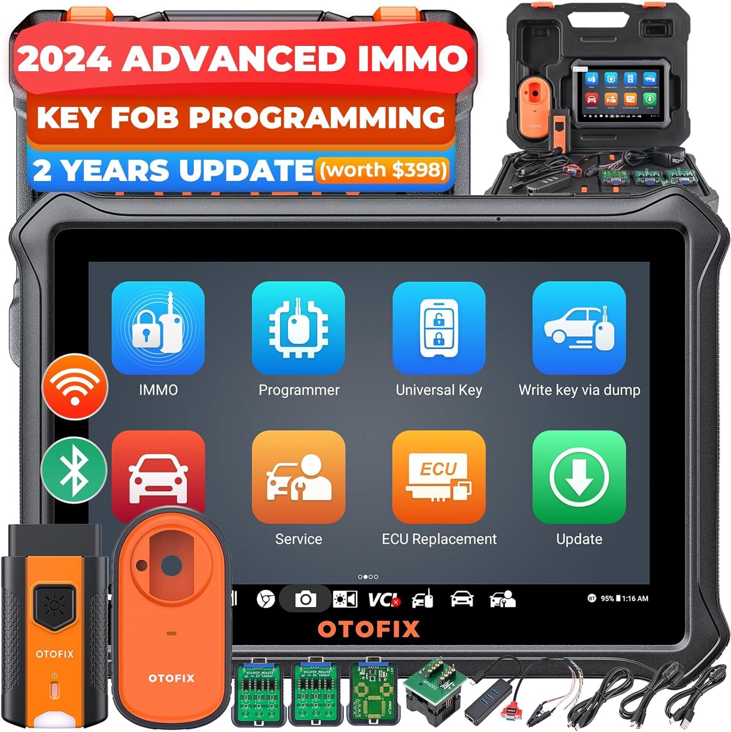 2024 OTOFIX IM1 IMMO Kёy F0B Programming Tool Car Full System Diagnostic Scanner