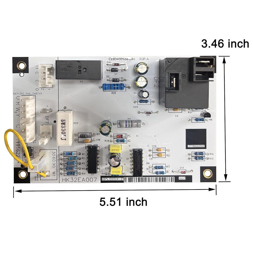 For HK32EA001/HK32EA007 DEFROST CONTROL BOARD 1173636,1177927,662442528544