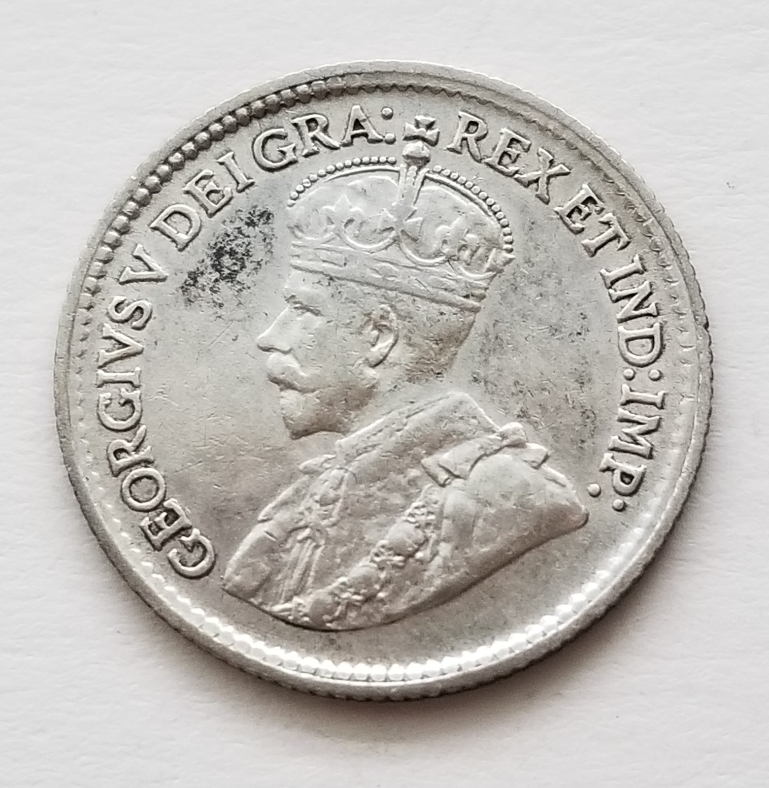 1920 Canada 5 Cents