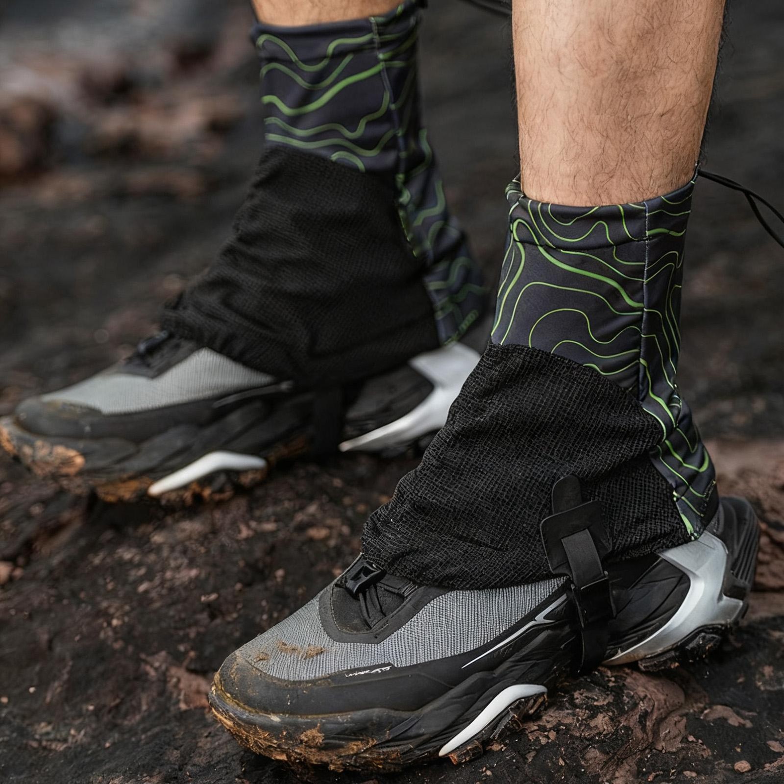 Trail Gaiters Sandproof Breathable Protector 1 Pair Low Shoes Gators For Ideal