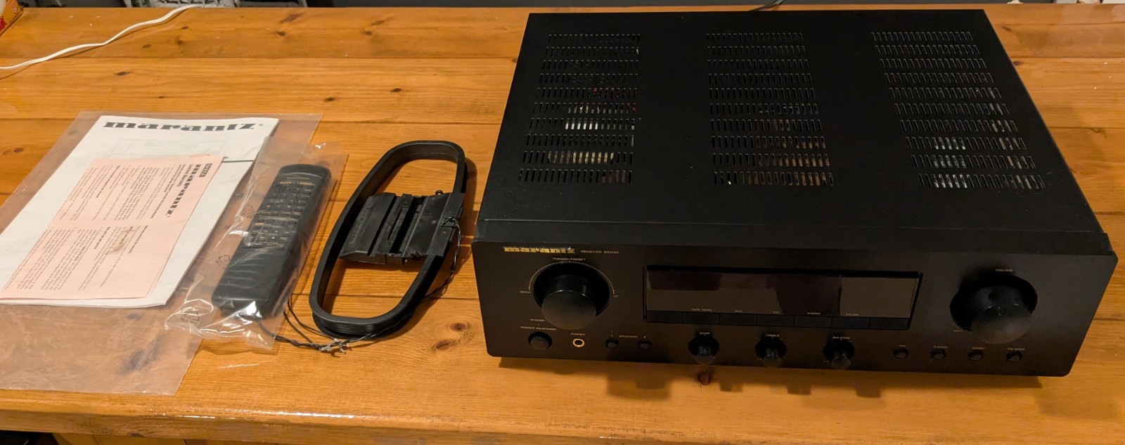 Vintage MARANTZ SR4120 AM/FM Stereo Receiver OEM RARE Complete * Serviced Tested