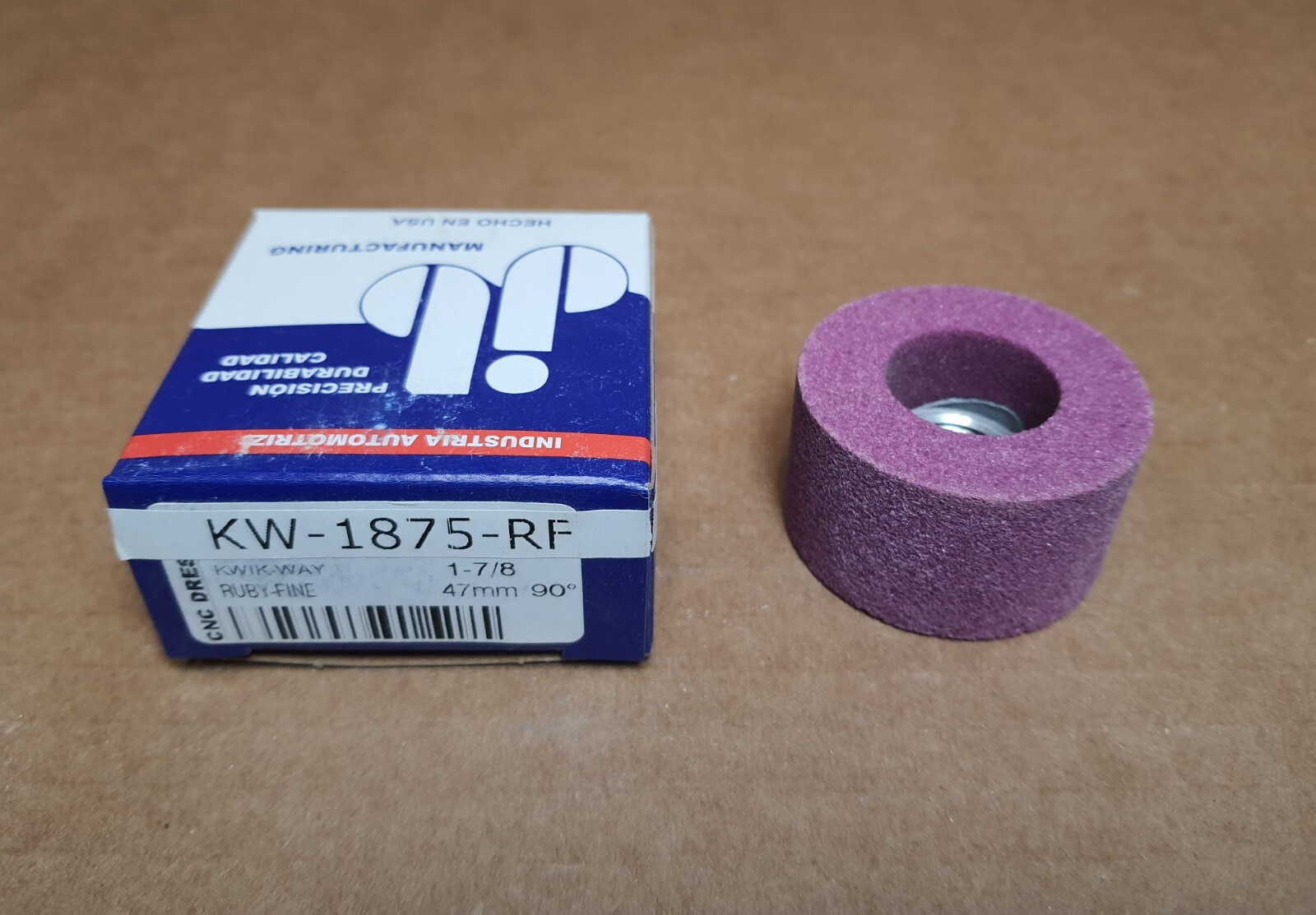 1-7/8" Kwik-Way Valve Seat Grinding Wheel (Ruby Fine)