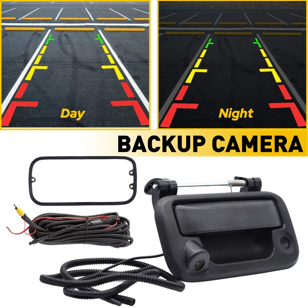For Ford F150 F250 F350 F450 Trucks Tailgate Handle With Rear View Backup Camera