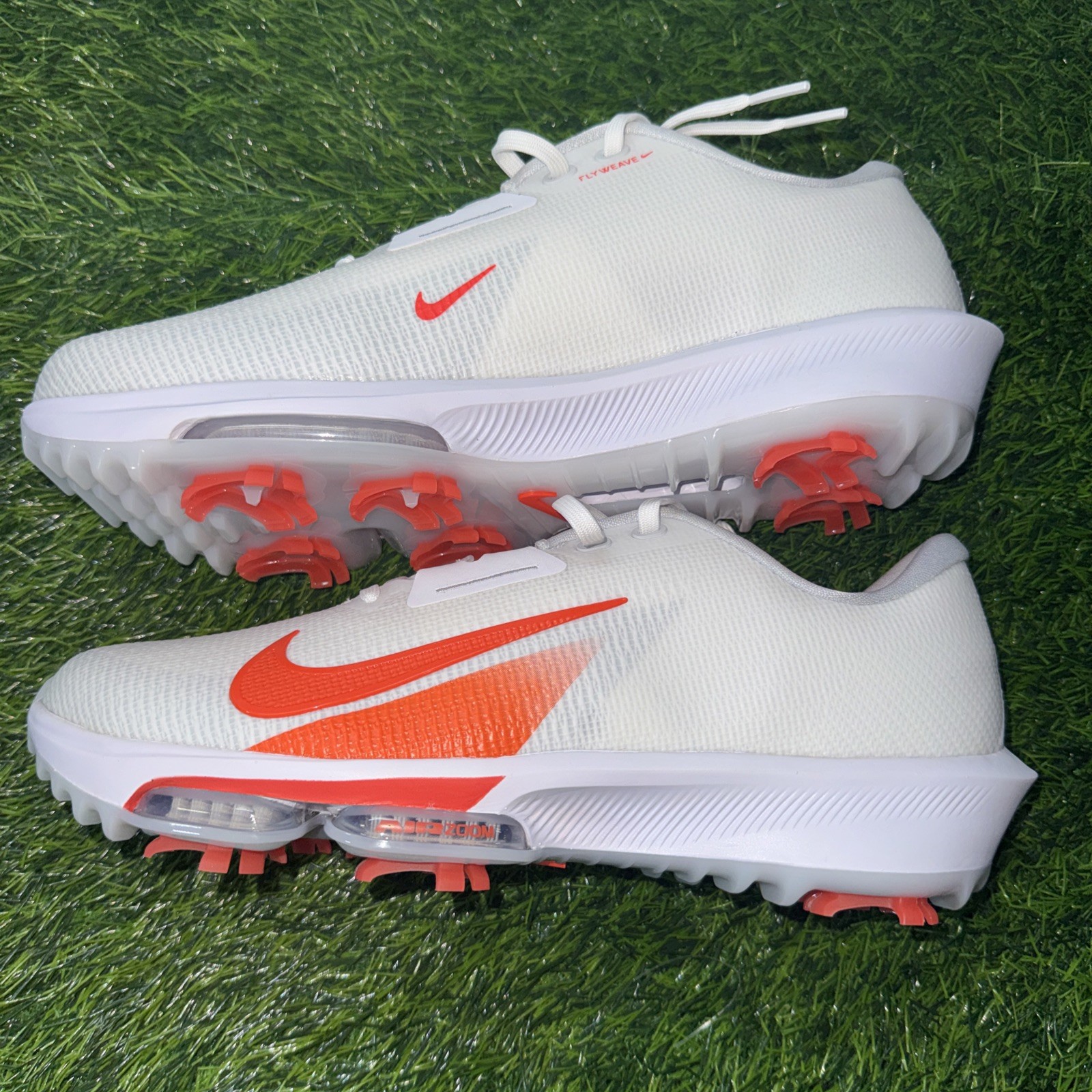 Nike Air Zoom Infinity Tour 2 Golf White / Orange Hj7573 104 Size 10.5 Rare