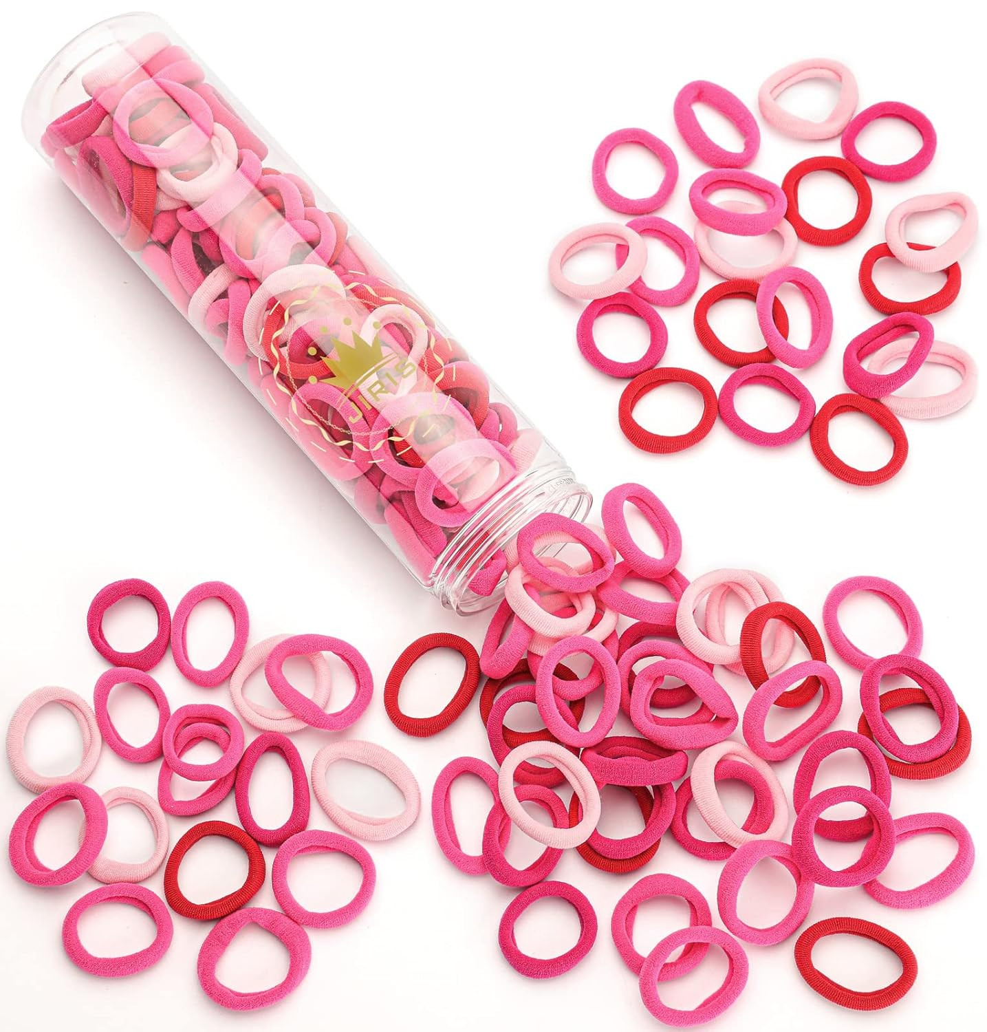 100 pcs No Break Hair Ties fitting Kit, and limited-time Starter Kit | Gentle fo