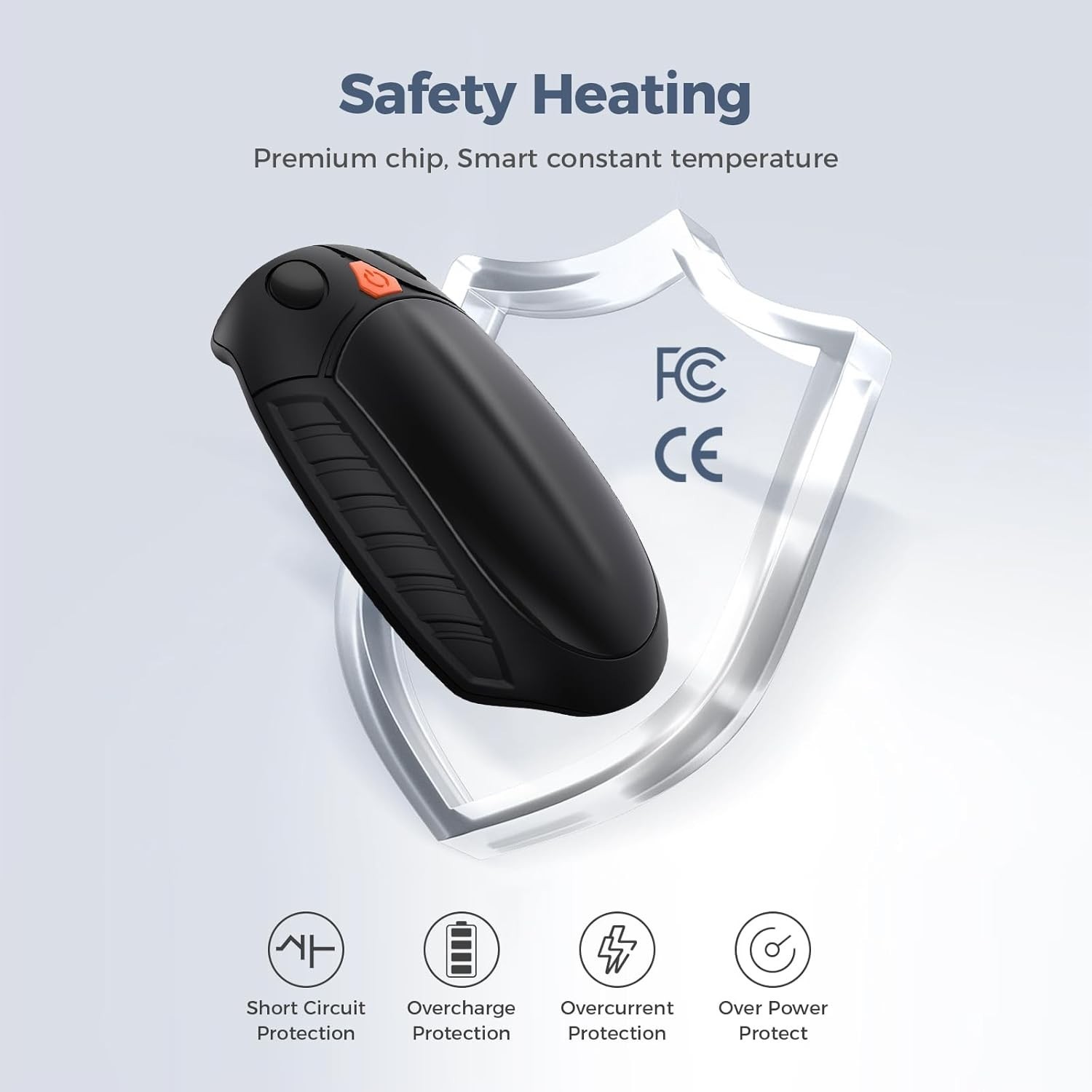 Classic Hand Warmers Rechargeable 2 Pack AI Temperature Control Pocket Size
