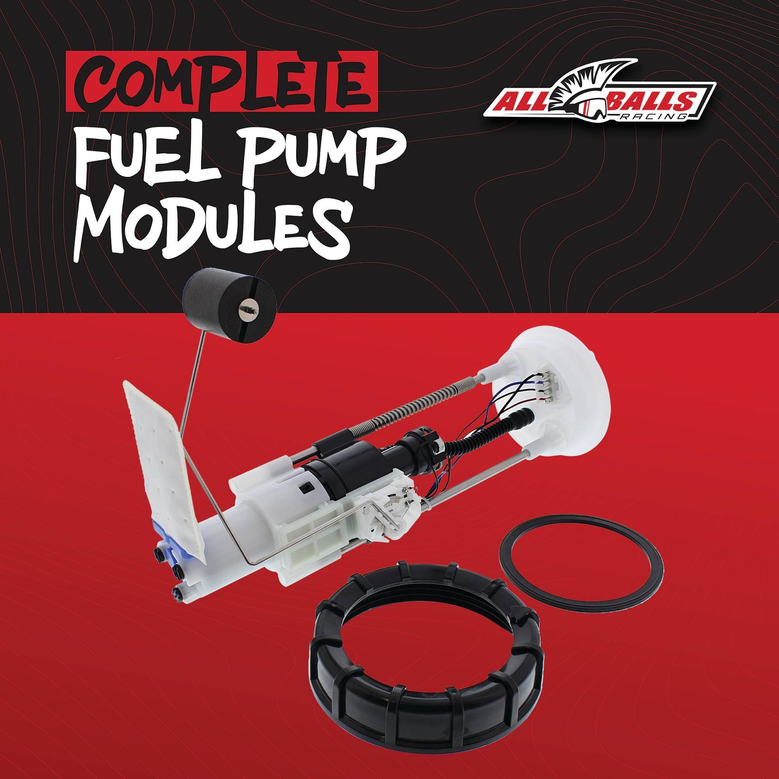 All Balls Fuel Pump Module (47-1010) for Polaris Ranger 900 Crew 14 15 16 17 19