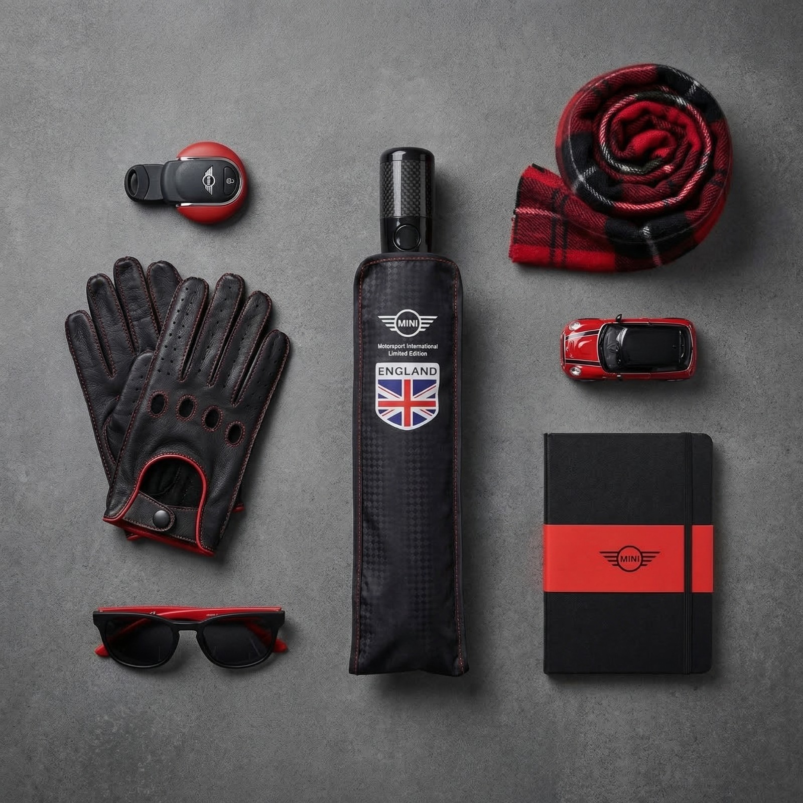 MINI Cooper Umbrella Official Compact Folding Windproof Accessories Gift Brolly