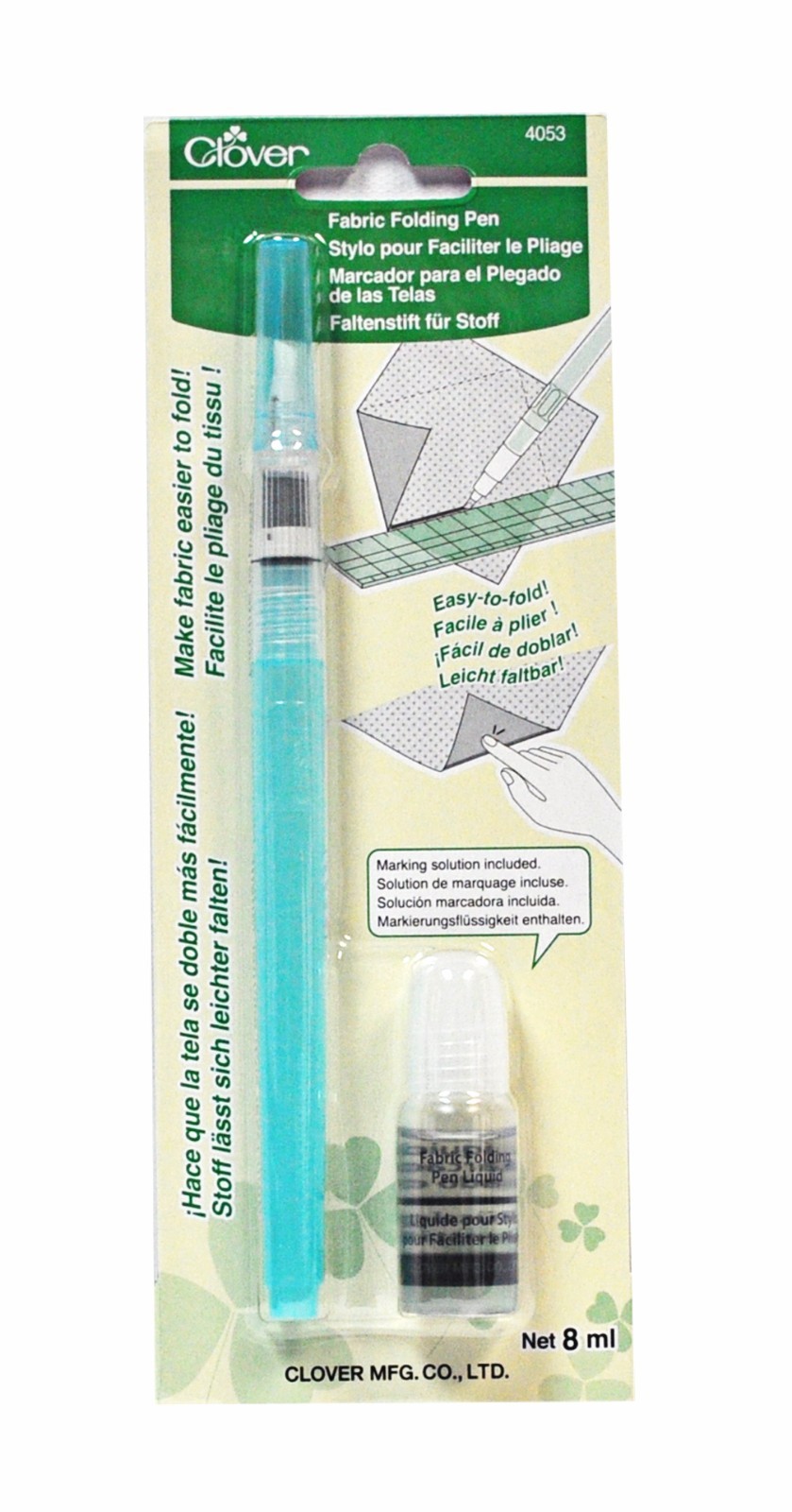Clover Fabric Folding Pen 4053