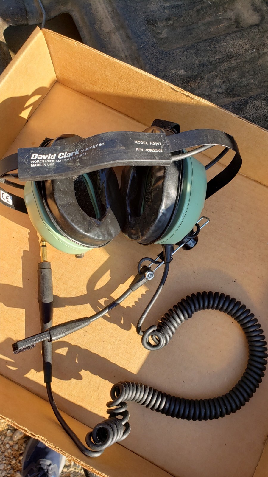 DAVID CLARK H3441 HEADSET WITH MIC Whse2