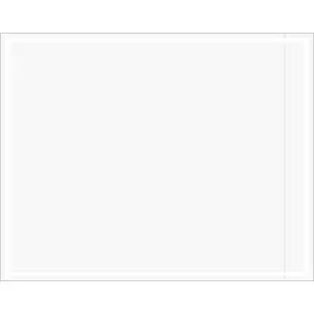 Zoro Select Pl478 Document Envelope, Clear, Pk500, Pl478