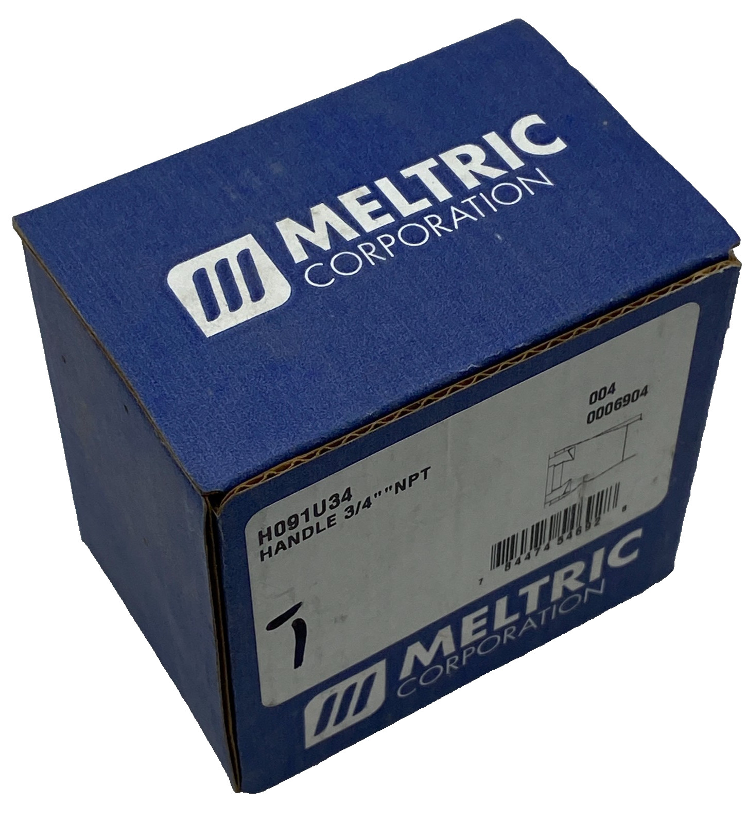 MELTRIC H091U34 METAL HANDLE 3/4" "NPT 0066904 BLUE FREE SHIPPING