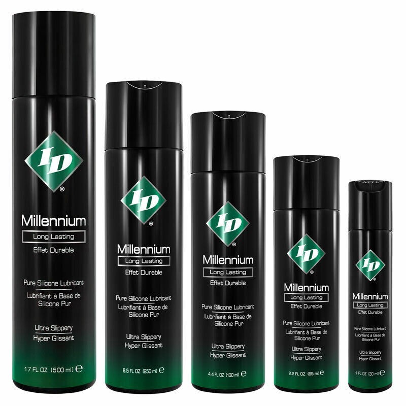 ID Millennium Long Lasting Pure Silicone Based Lubricant - Ultra Slippery Lube