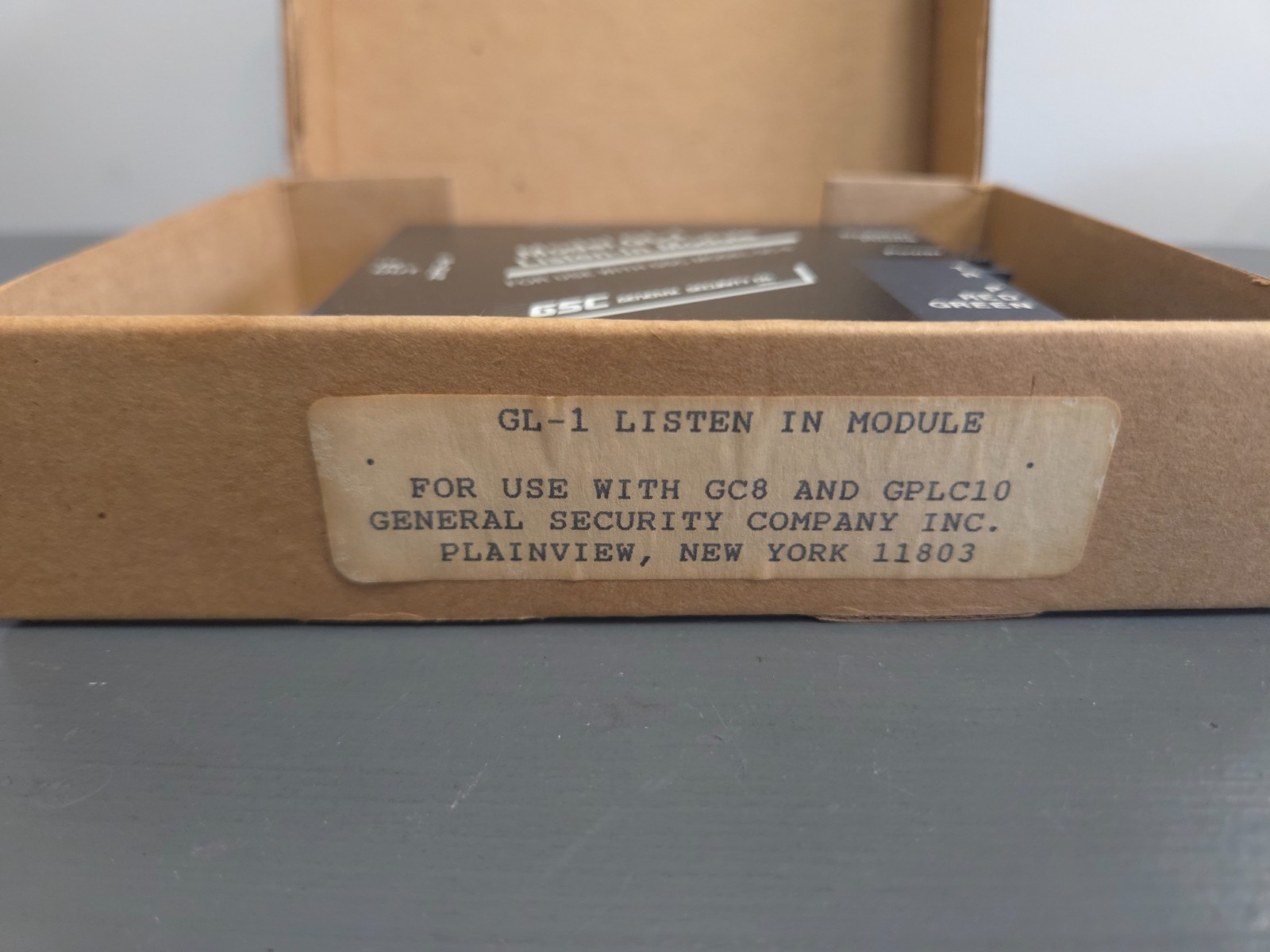 GSC Model GL-1 Listen-In Module, For Use with GSC Model GC-8 *Untested*