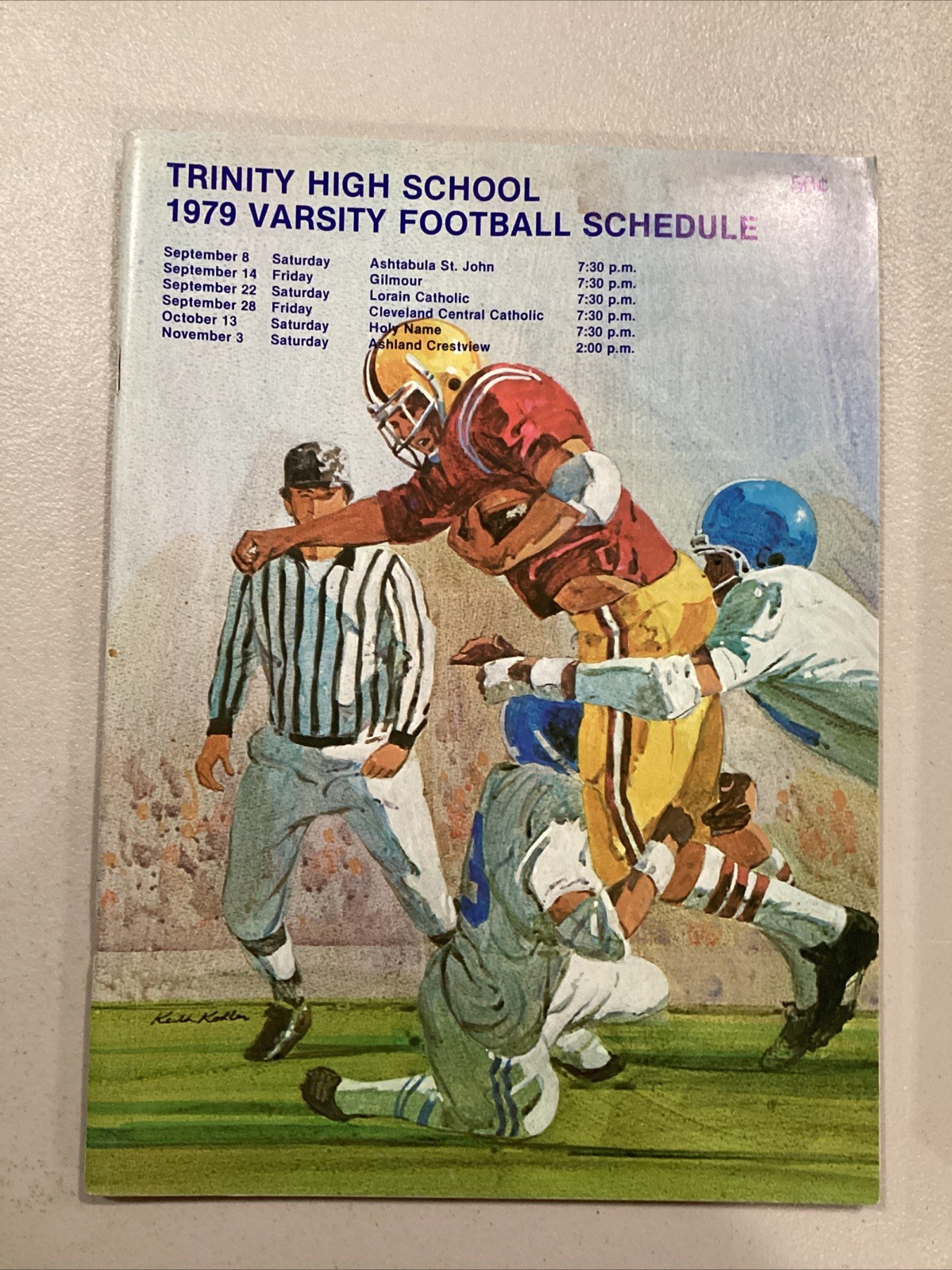 1979 Trinity v Crestview High School Football Program