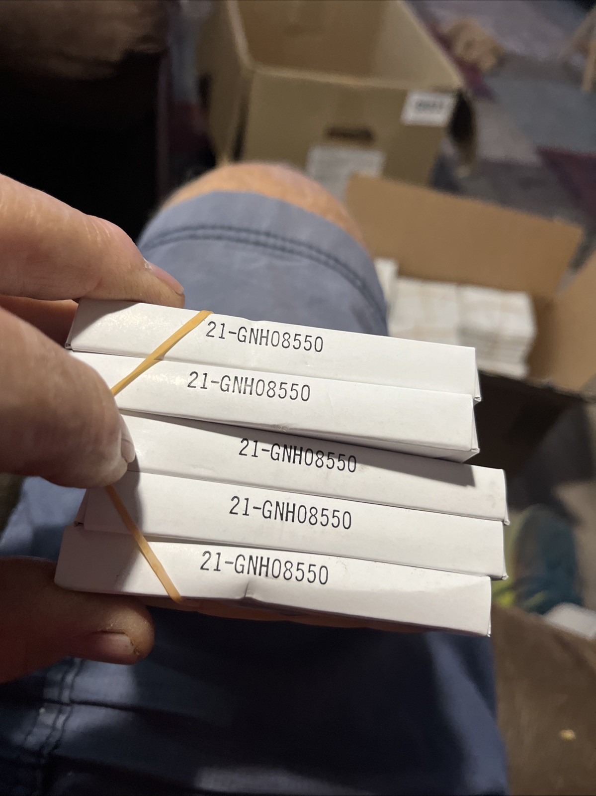 5- Boxes Of 21-GNH08550 Piston Rings for 85.5mm Pistons fits Single Piston
