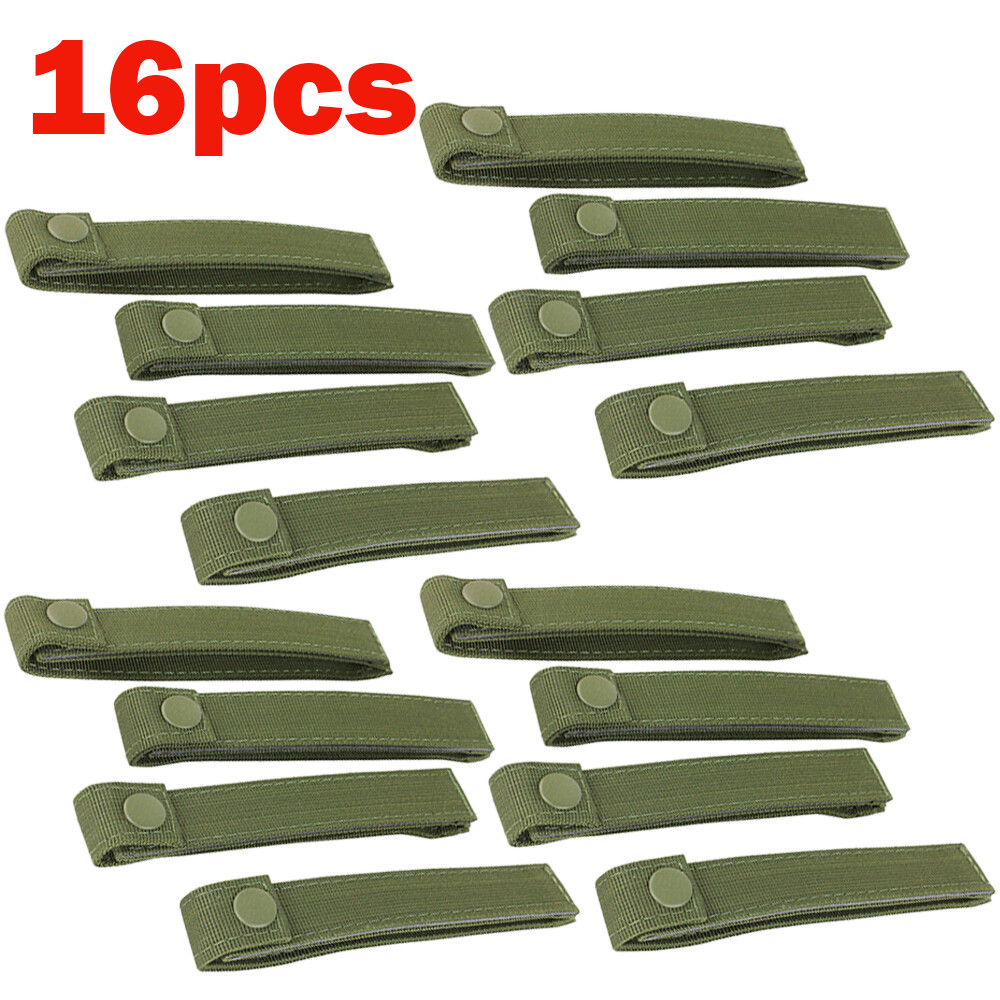 8/16 Piece 6" MOD MOLLE PALS Modular Web Gear Replacement Tie Straps US