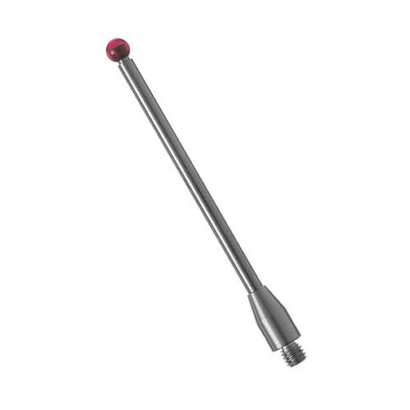 CMM Styli for A-5003-0058 M3 Thread 3mm Ruby Ball Tungsten Carbide Stem L40mm