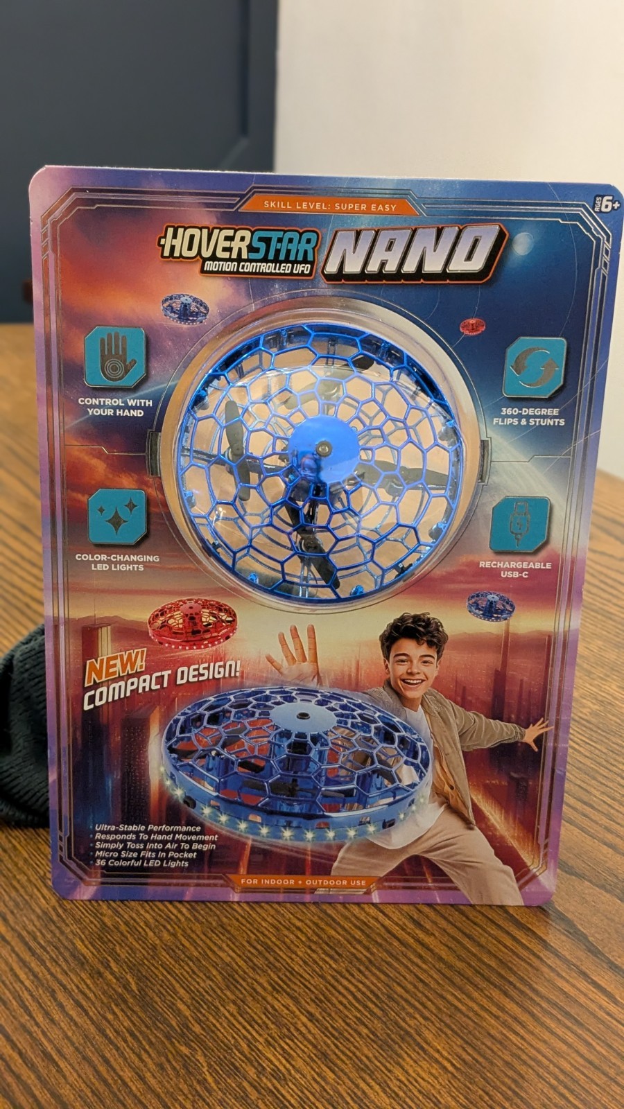 Hover Star Nano Motion Motion Controlled Edition - Compact - Blue