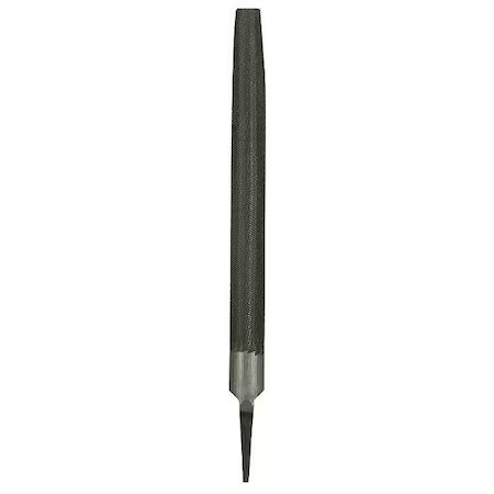 Westward 1Nfr3 Half Round File, Machinists, 12 In L