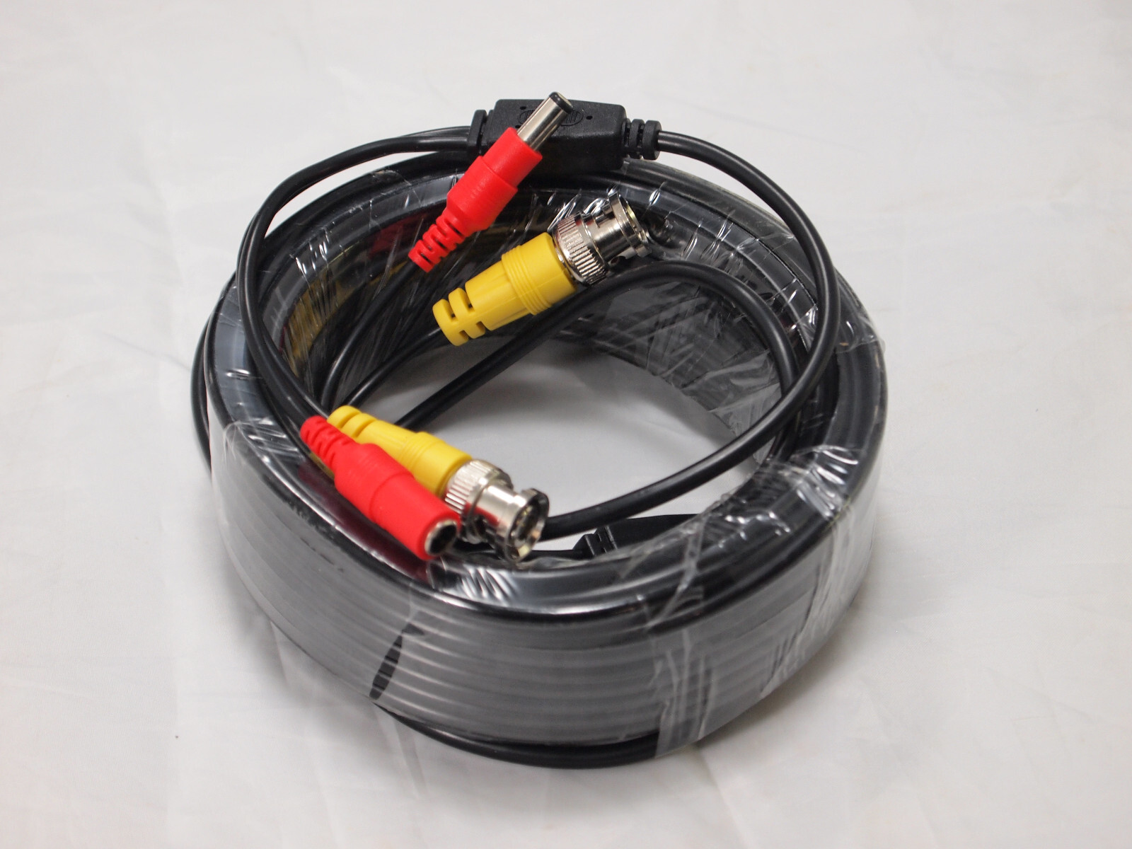 50 Feet Video & Power Pre-Made Ready Made CCTV BNC Cable for Security Camera 4PK
