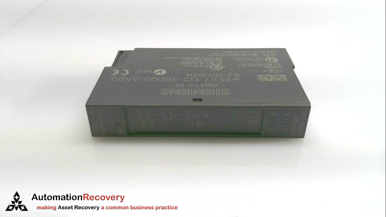 SIEMENS 6ES7 132-4BD00-0AB0 , DIGITAL OUTPUT MODULE, NEW* #304873