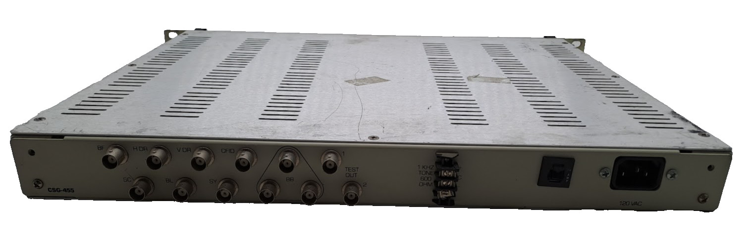 SIGMA ELECTRONICS CSG-455 COLOR SYNC GENERATOR