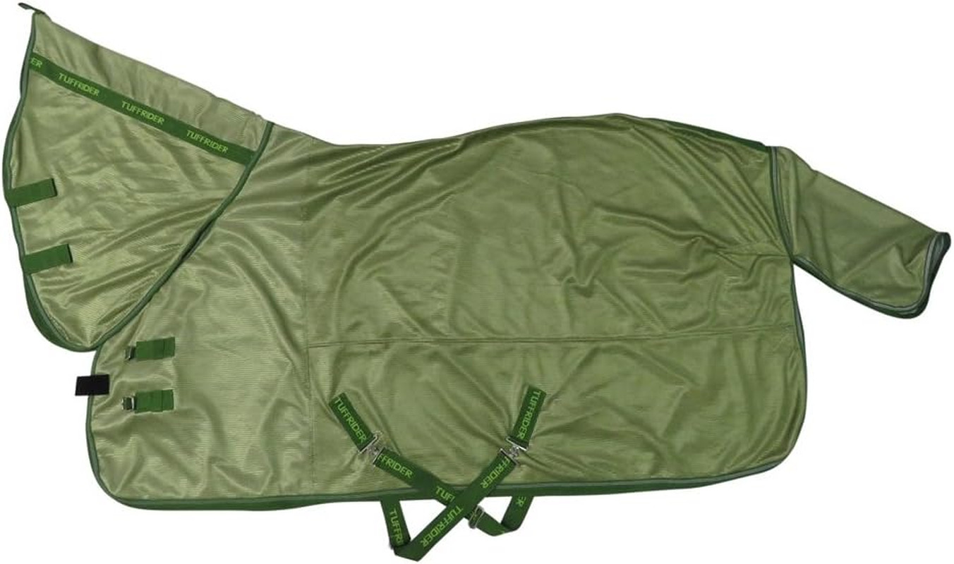 Comfy Mesh Combo Neck Fly Sheet | UV Protection Horse Sheet with Neck Cover, 190