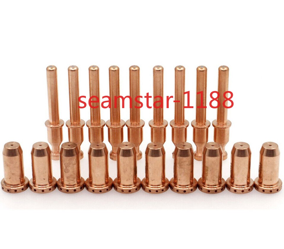 20pc Plasma Electrode 9-0096 Drag Tip 9-0093 40A for Thermal Dynamics SL40 Torch