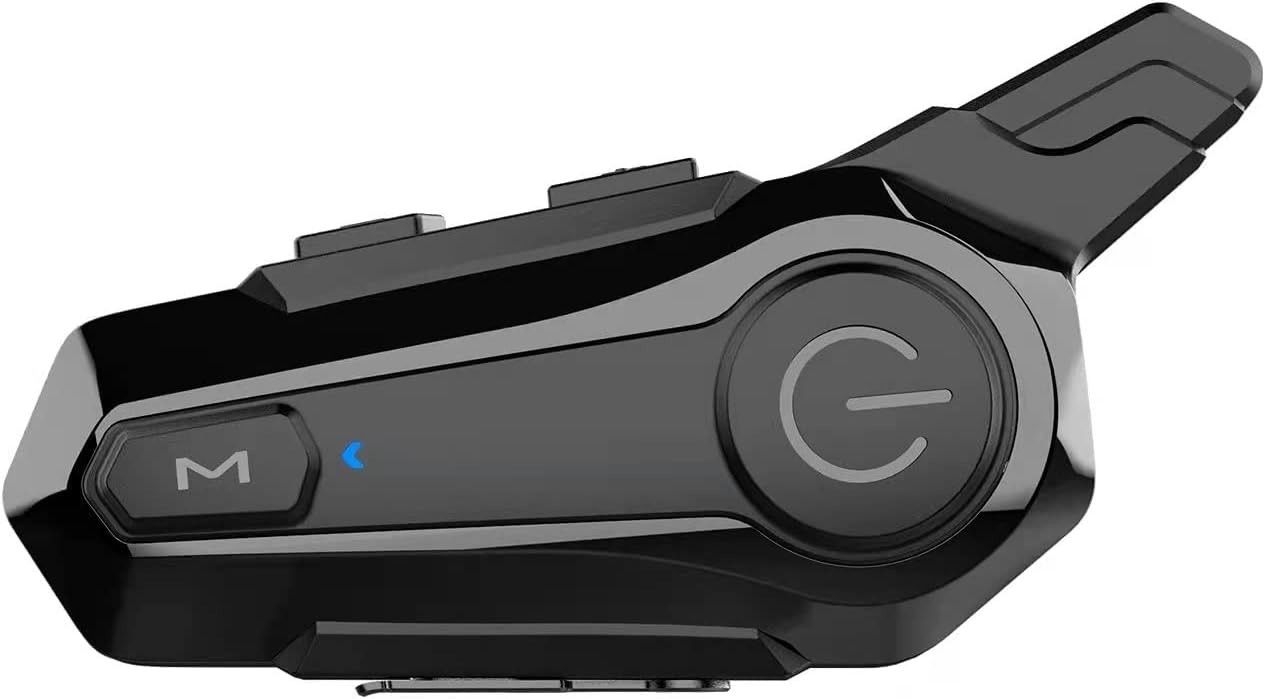 E1 Motorcycle Communication System - Waterproof Headset with Long Battery Life
