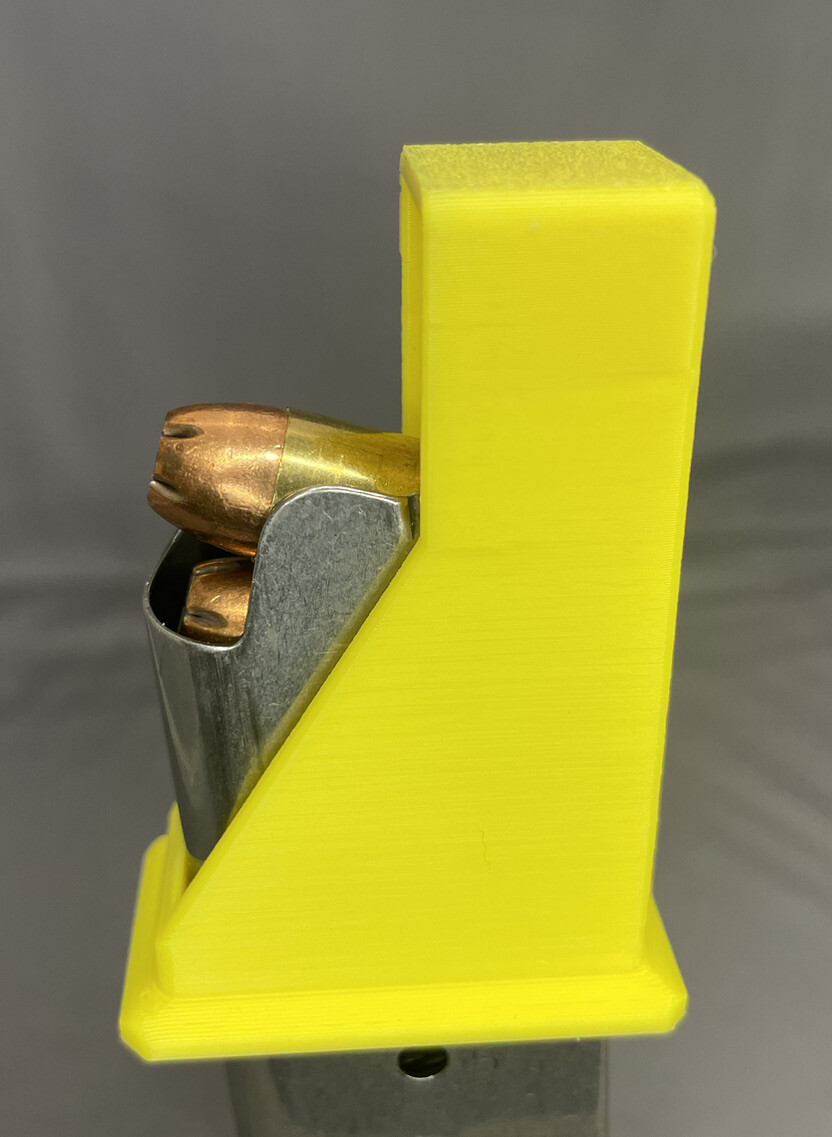 1911 Single Stack .45acp 45 acp .45 Magazine Speed Loader Speedloader -YELLOW