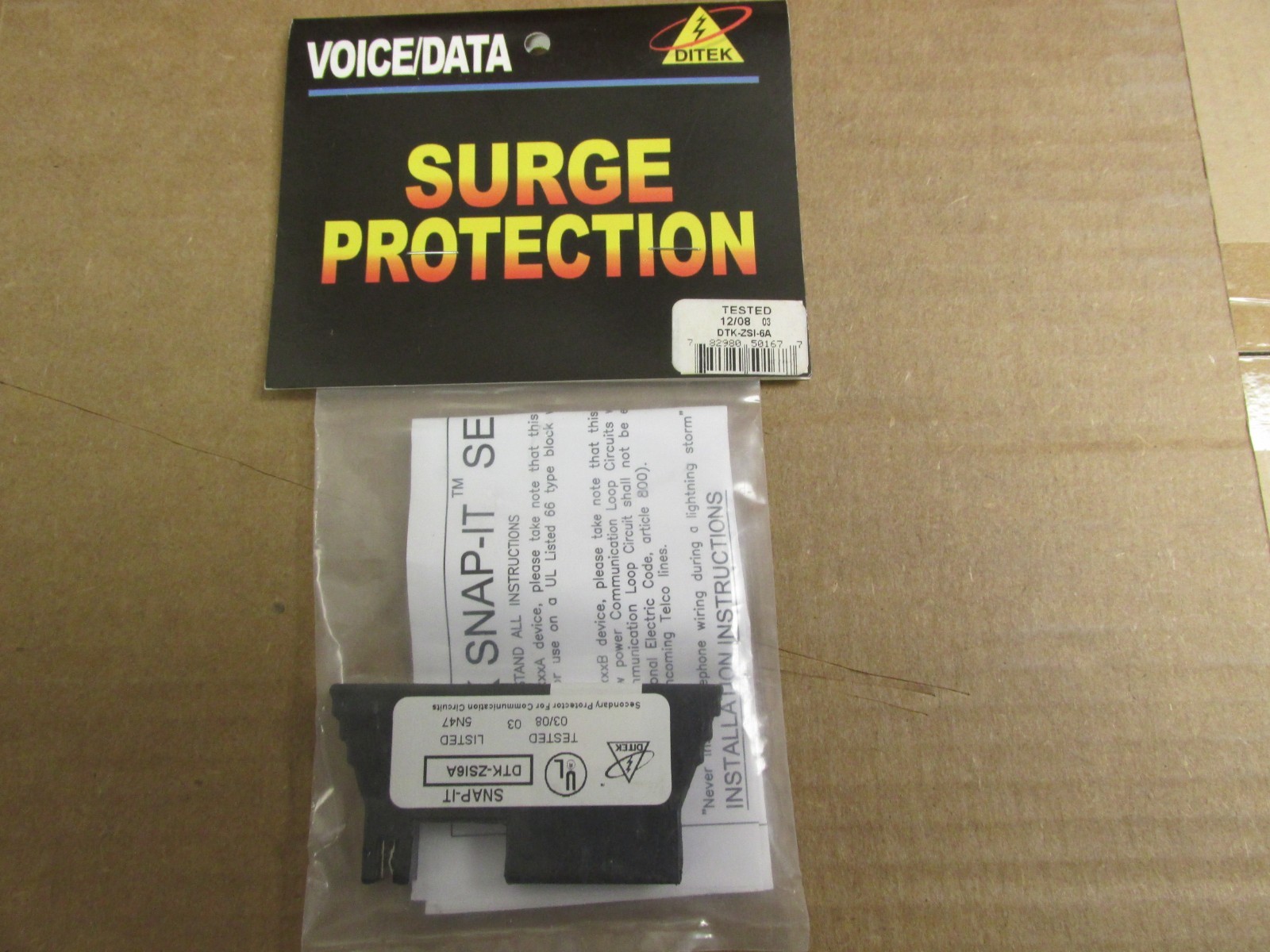 DITEK DTK-ZSI6A SURGE PROTECTION