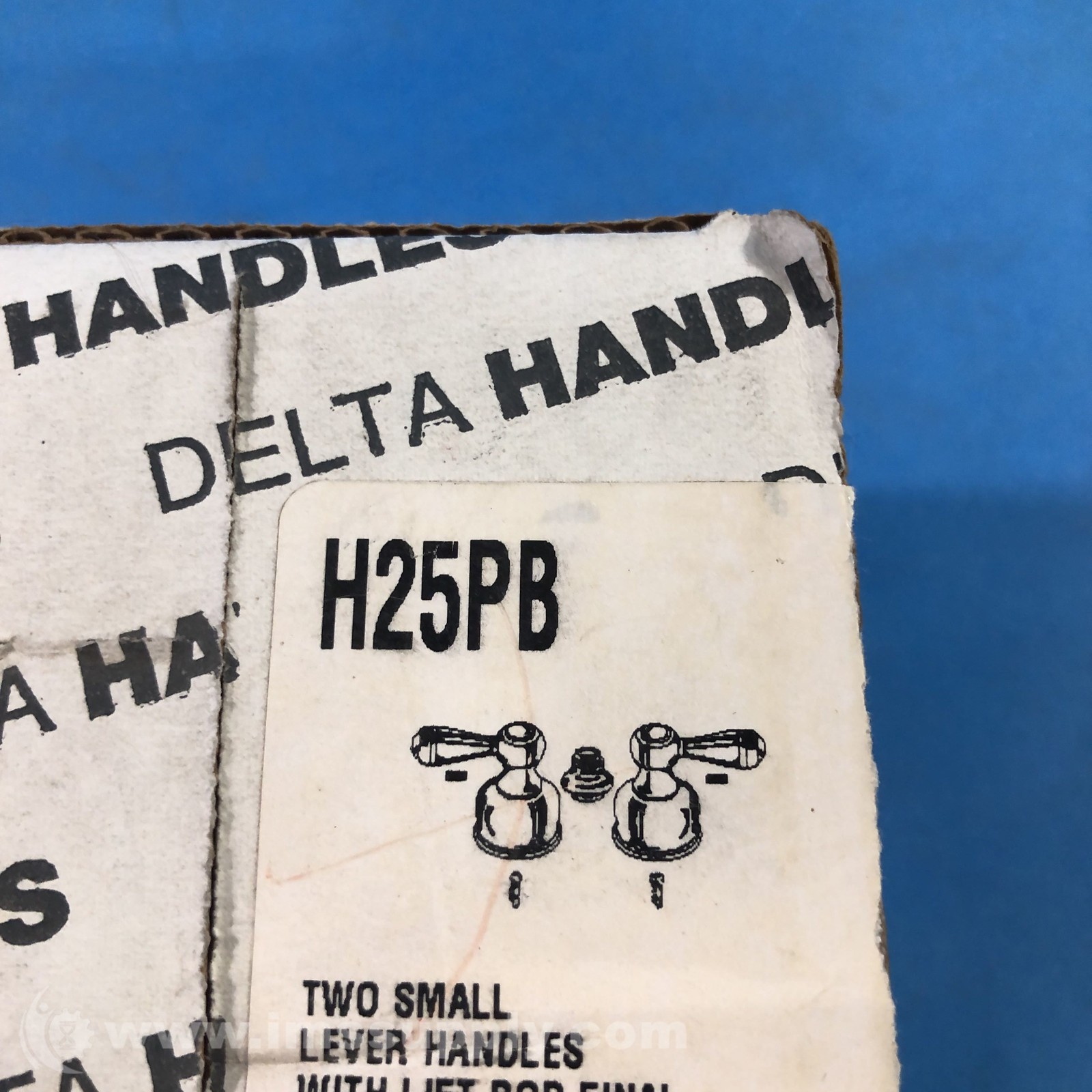 Delta H25PB Lever Handle Set FNFP