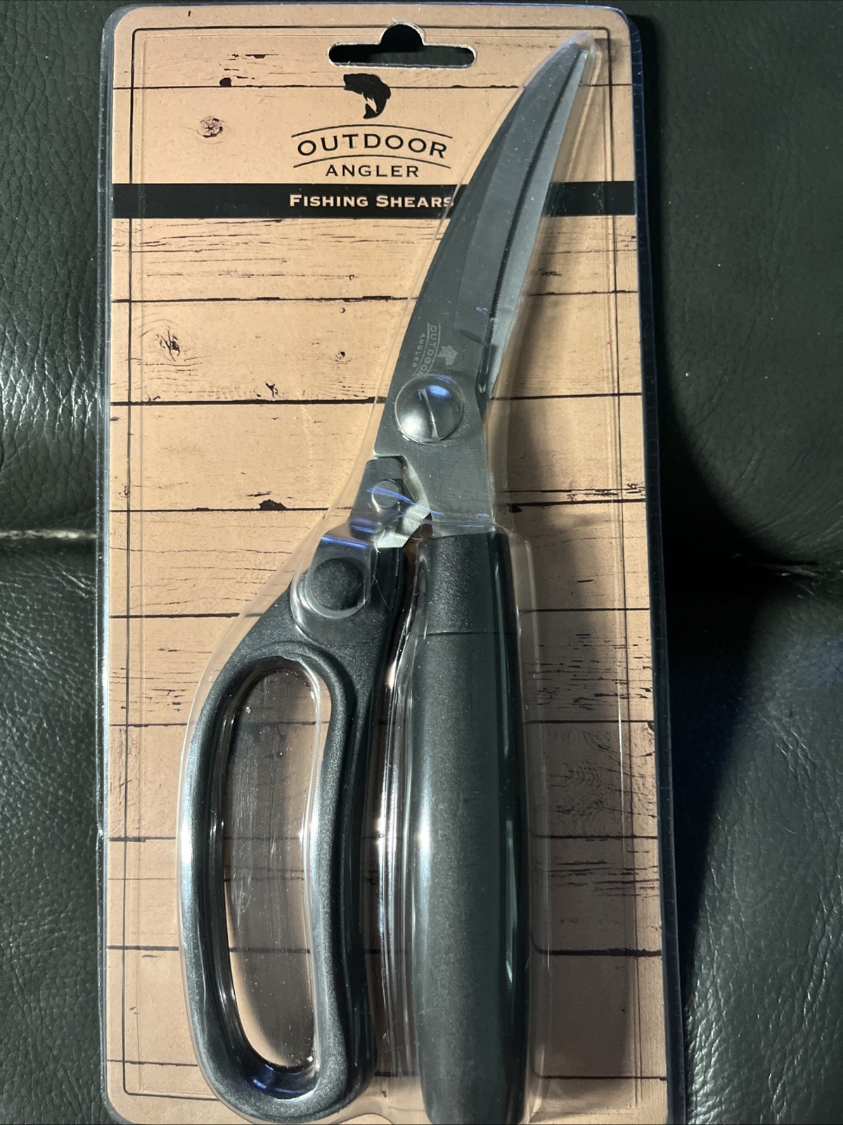 Outdoor Angler Fishing Shears Stainless Steel  Great for Cutting Bait