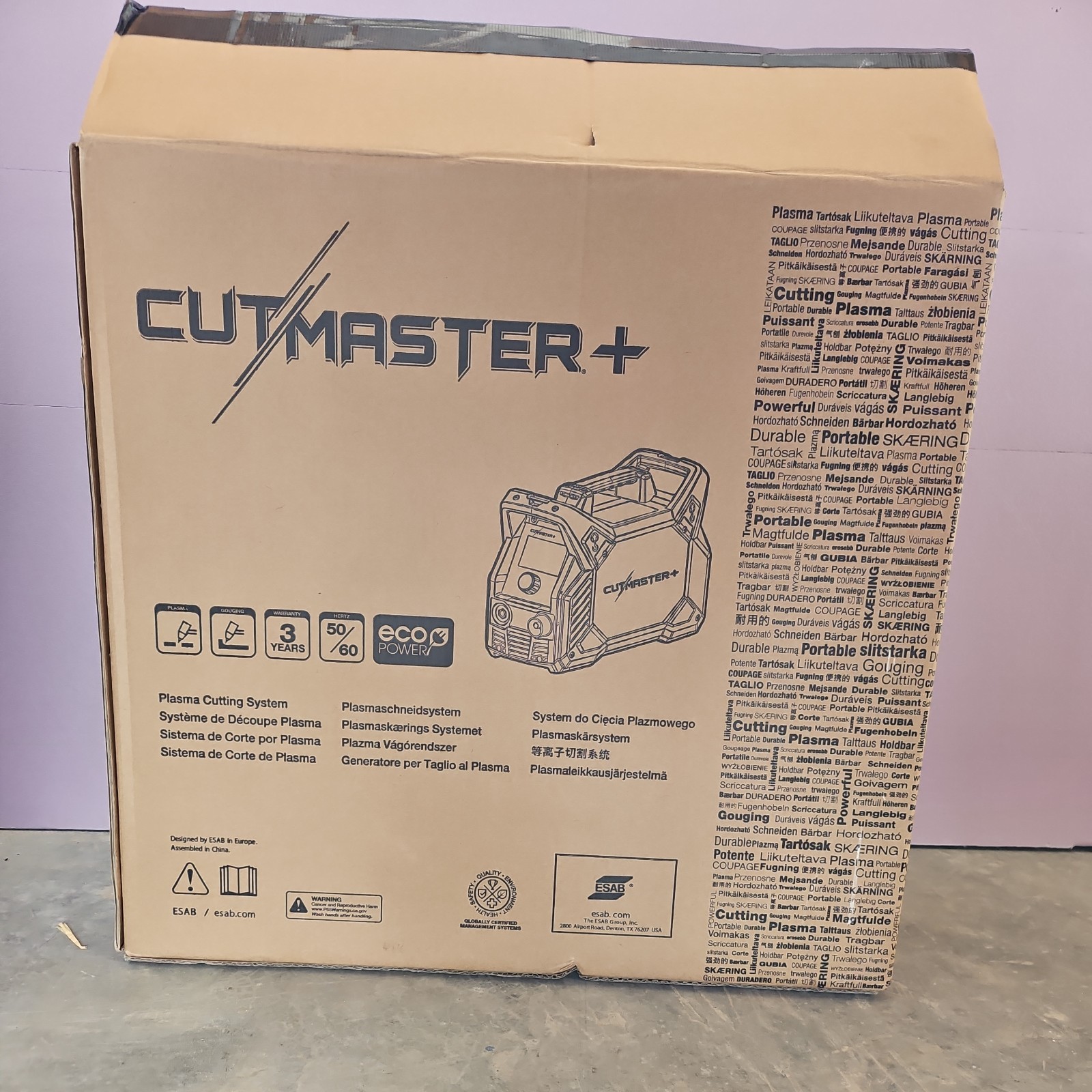 ESAB Cut Master Plasma Cutter 50+ New Opened Box