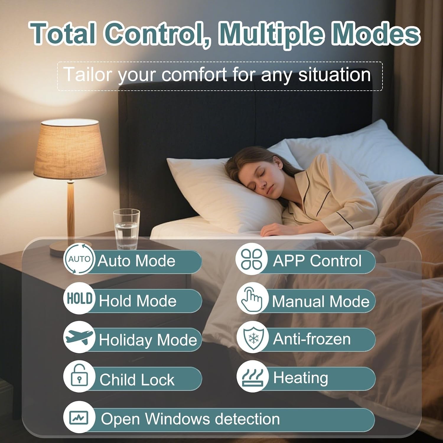 WiFi Thermostat Electric Floor Heating Touchscreen