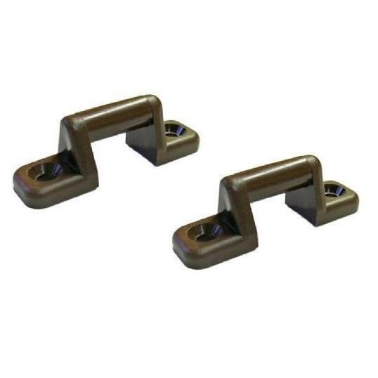 W4 Leisure Battery Retaining Clips x 2 Camping Caravan Motorhome - A0018677