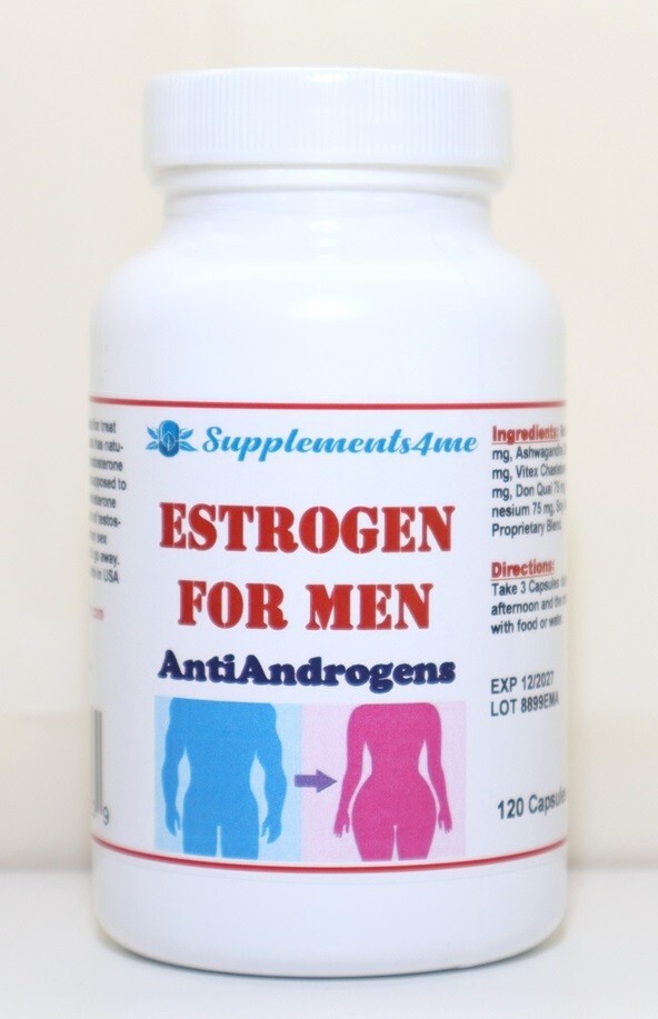 Natural change Male to Female 100% natural herbal formula  120 caps  MADE IN USA