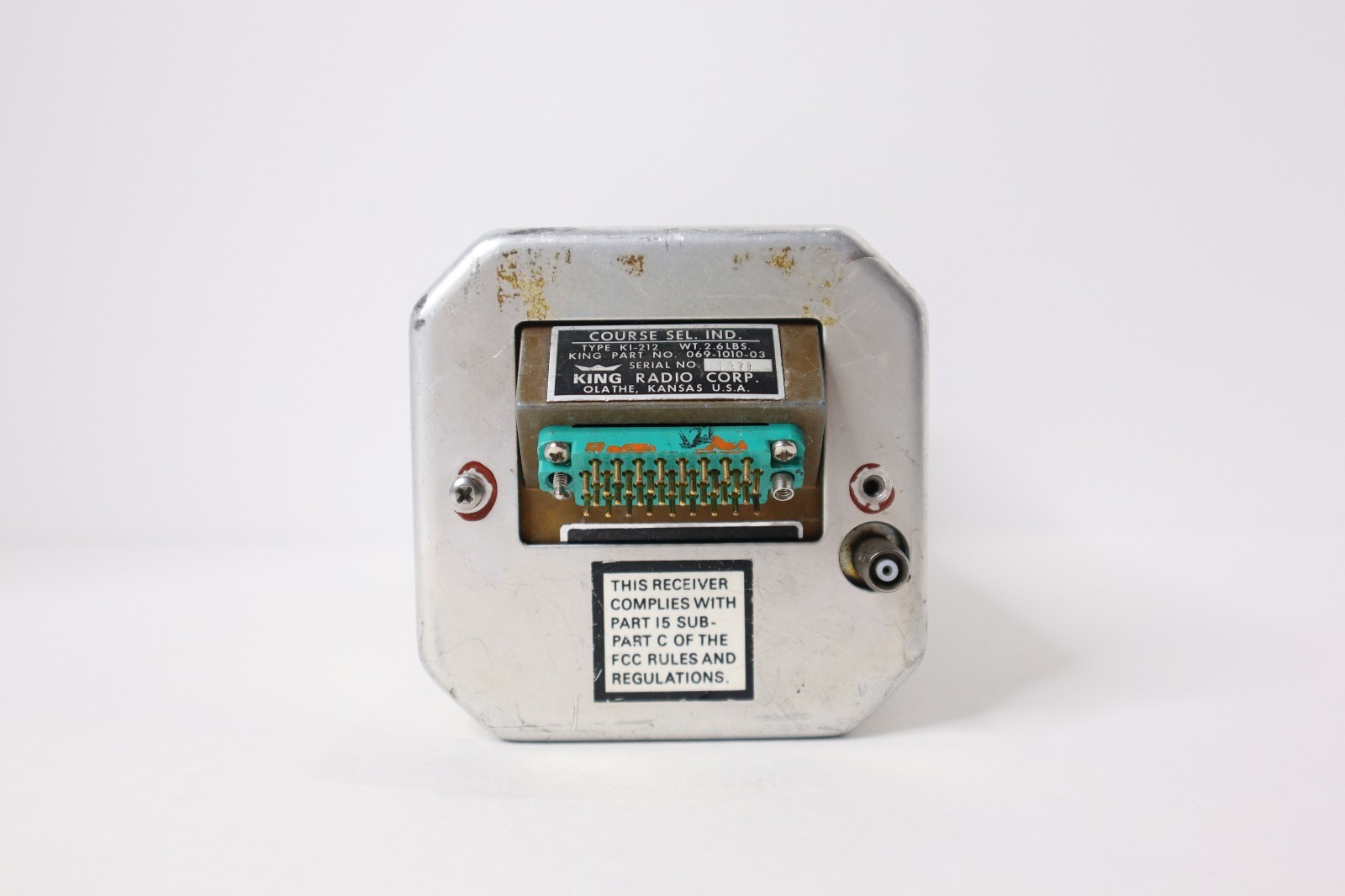 King KI-212 Course Select Indicator 069-1010-03