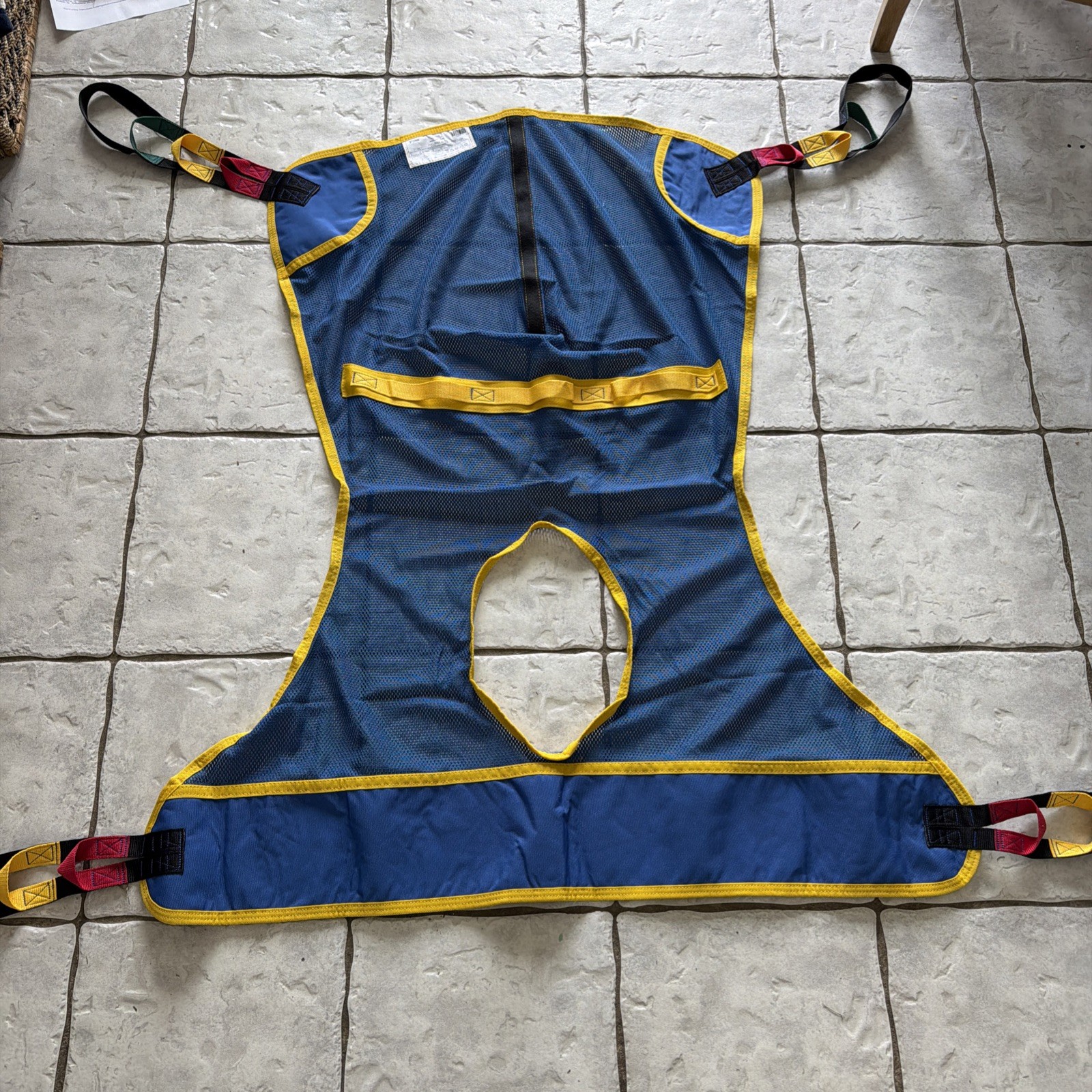 Compass Health ProBasics Full Body Sling With Commode Opening Mesh, Medium EUC