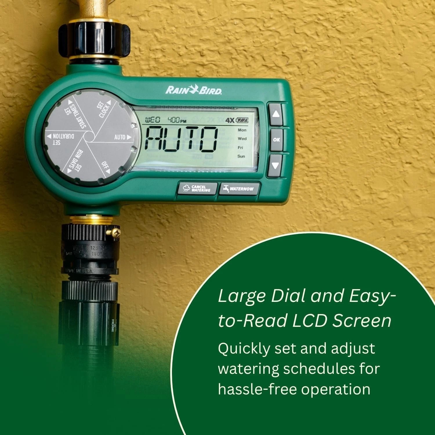 1ZEHTMRP Professional Grade Electronic Digital Hose End Timer/Controller, On...