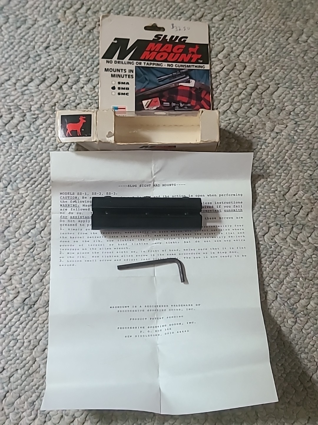 New Mag Mount Slug Sights SMB FITS Browning Remington Mossberg etc Shotguns