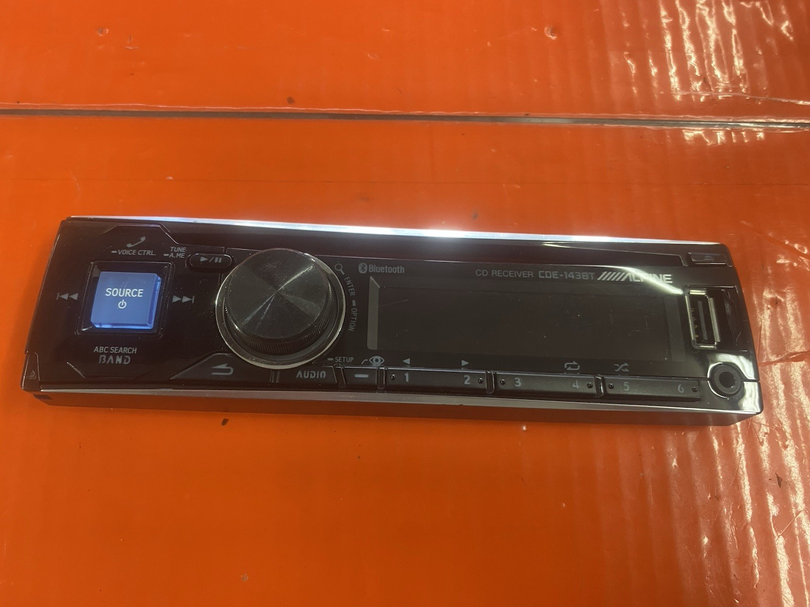 ALPINE CDE-143BT FACEPLATE