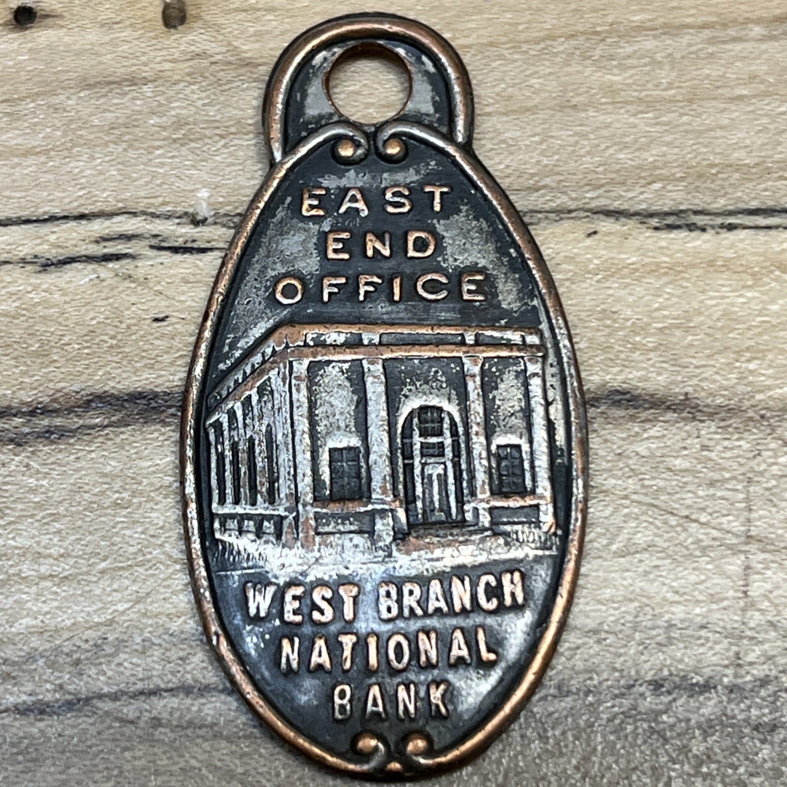 West Branch National Bank East End Branch Williamsport, Pa. Key Fob *D595