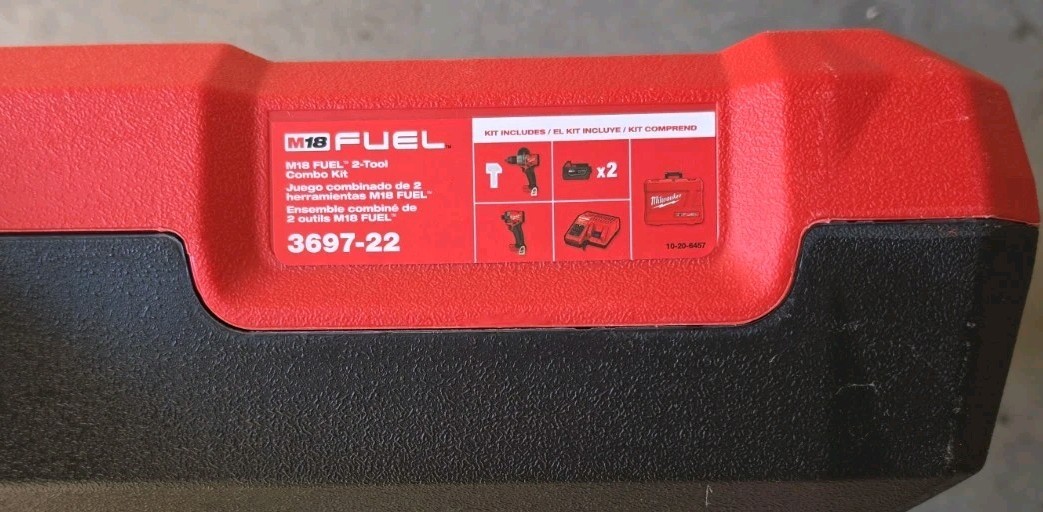 Milwaukee CASE ONLY for M18 FUEL 2997-22 2-Tool Combo Kit