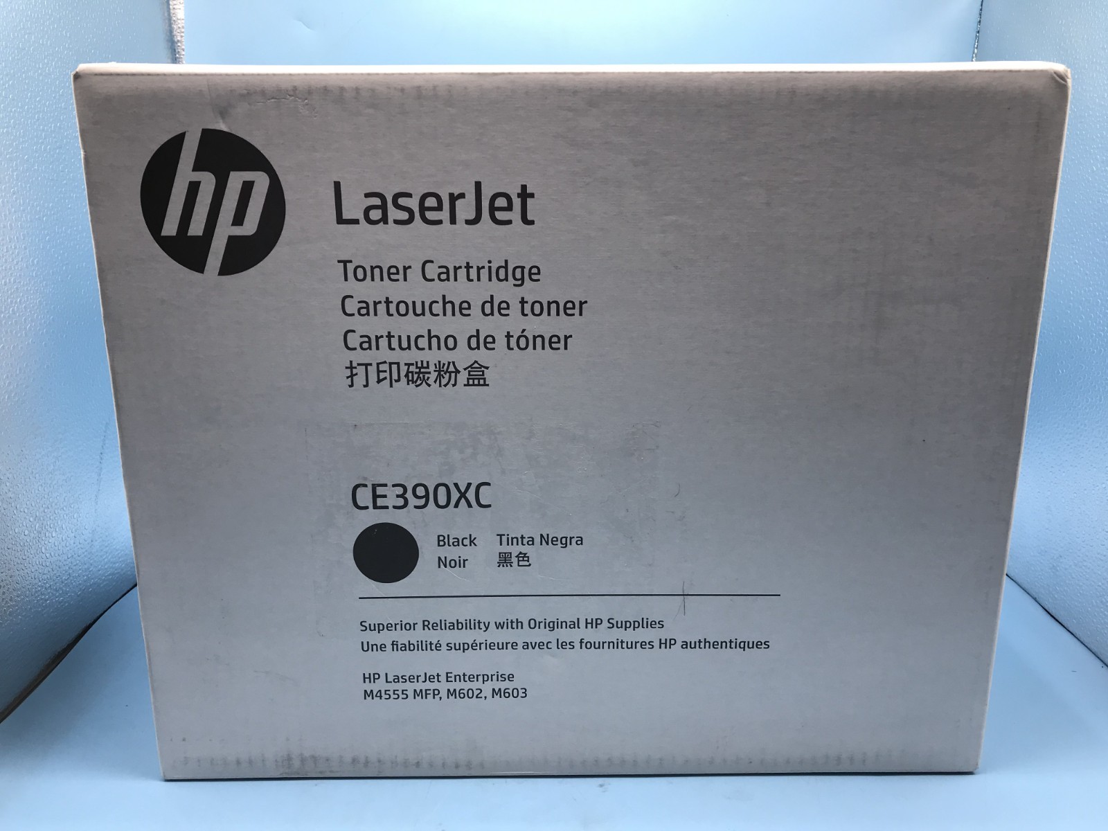 Genuine NEW HP LaserJet 90X CE390XC Black Toner Print Cartridge